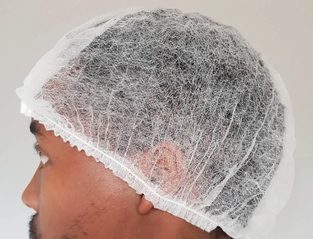 [MOPWHTE18] 18" White Mopcap (100s)