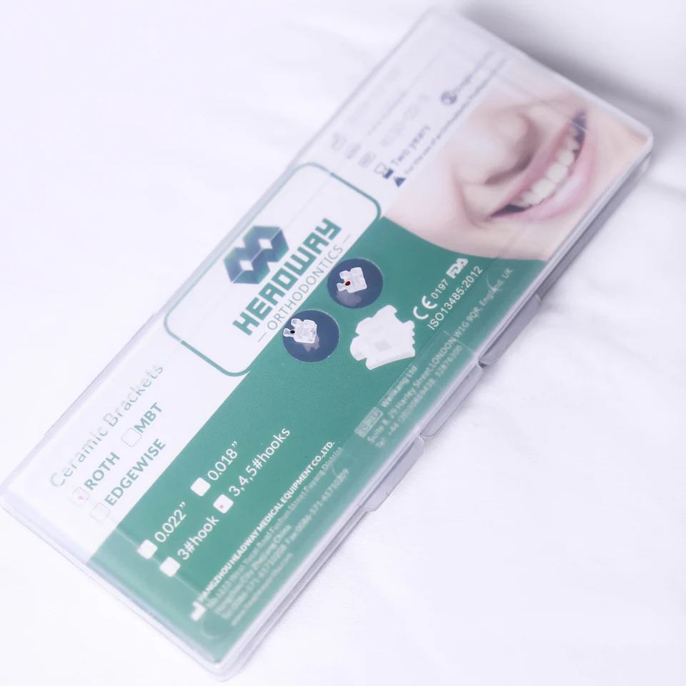 [BR212-25] Ceramic Brackets, 345 WHK,20pcs/set (ROTH)