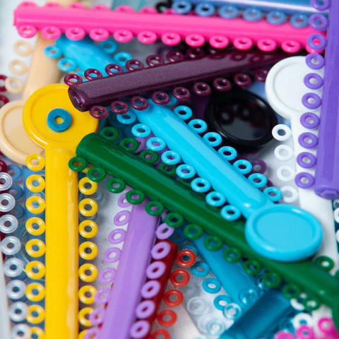 [IA13-214] Ligature ties, 40pcs/pk (Neon Green #14)