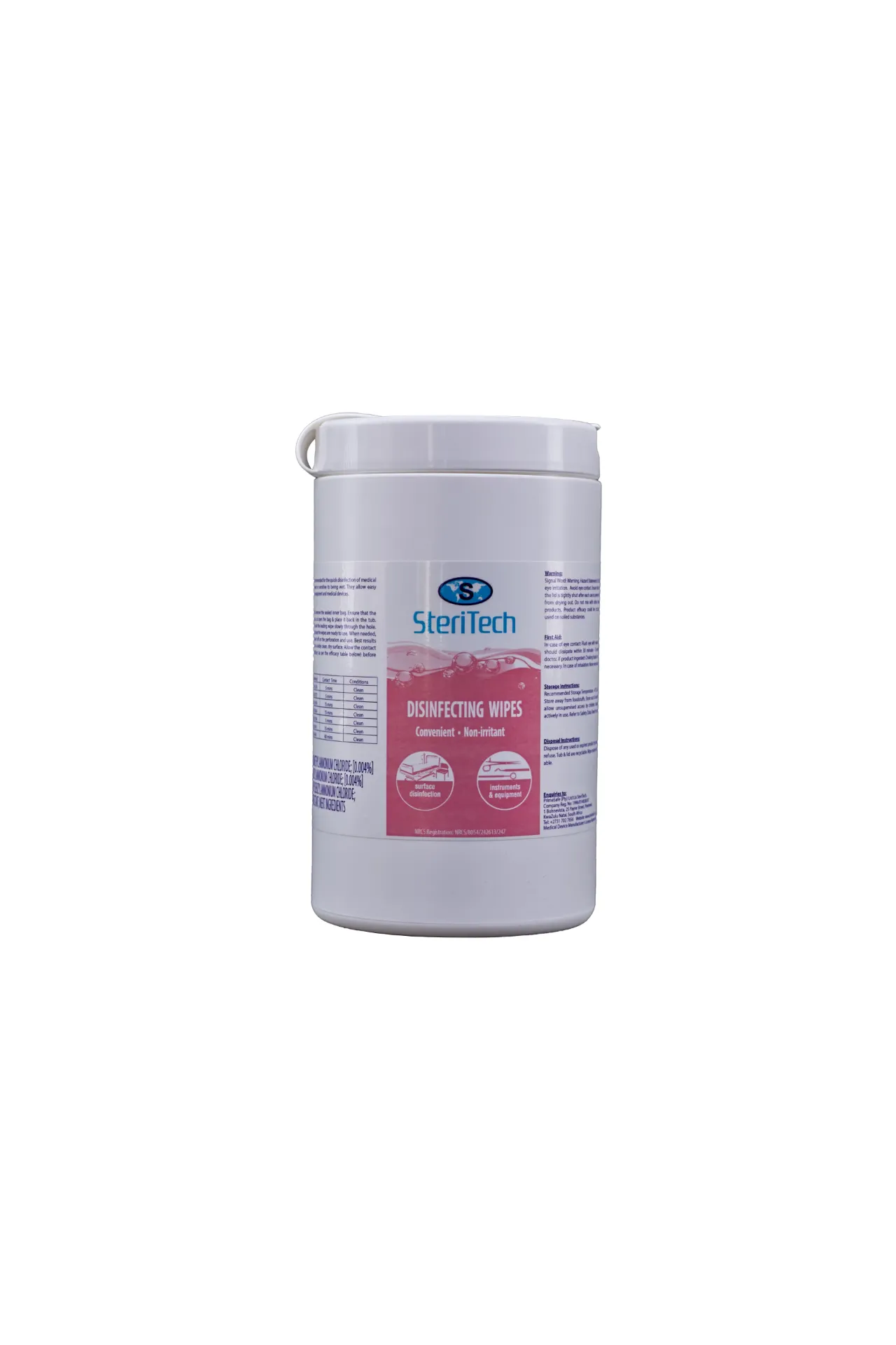 [SW5] SteriTech Disinfecting Wipes Tub