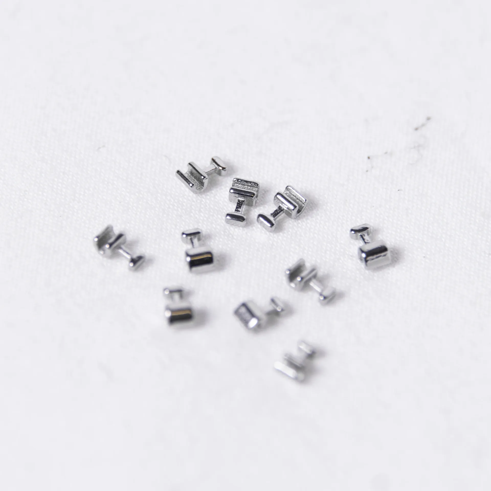 [IA05-001] Crimpable Hook, short, 1.4mm, 0.022", 10pcs/pk